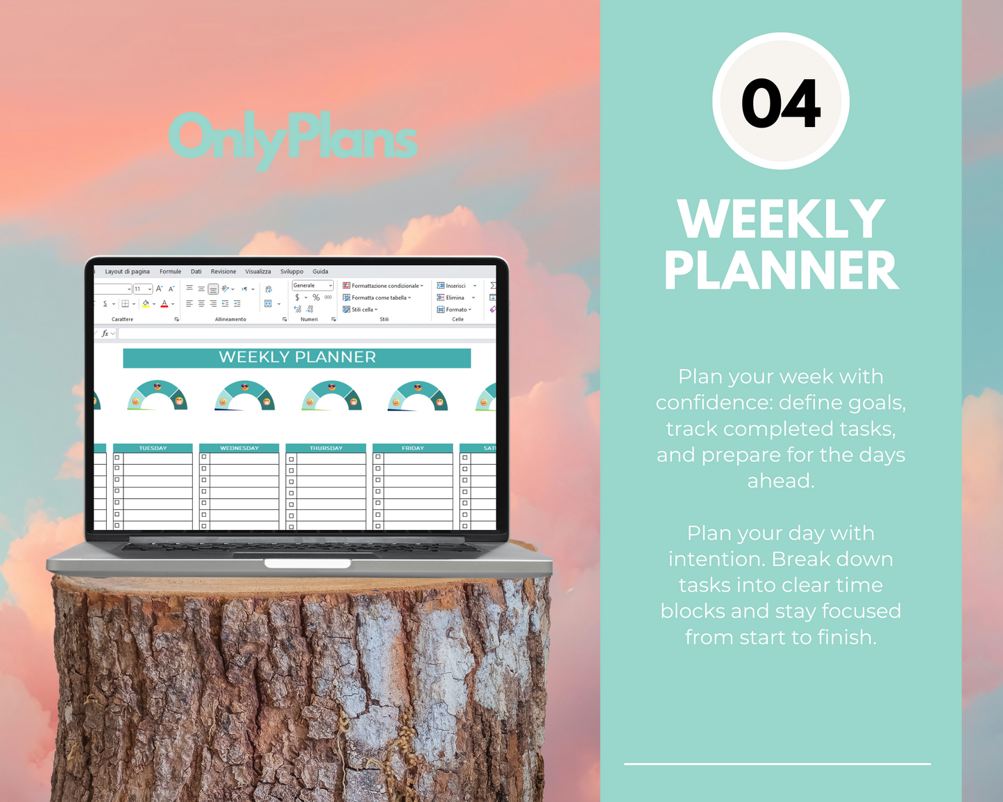 ADHD Action Planner Excel