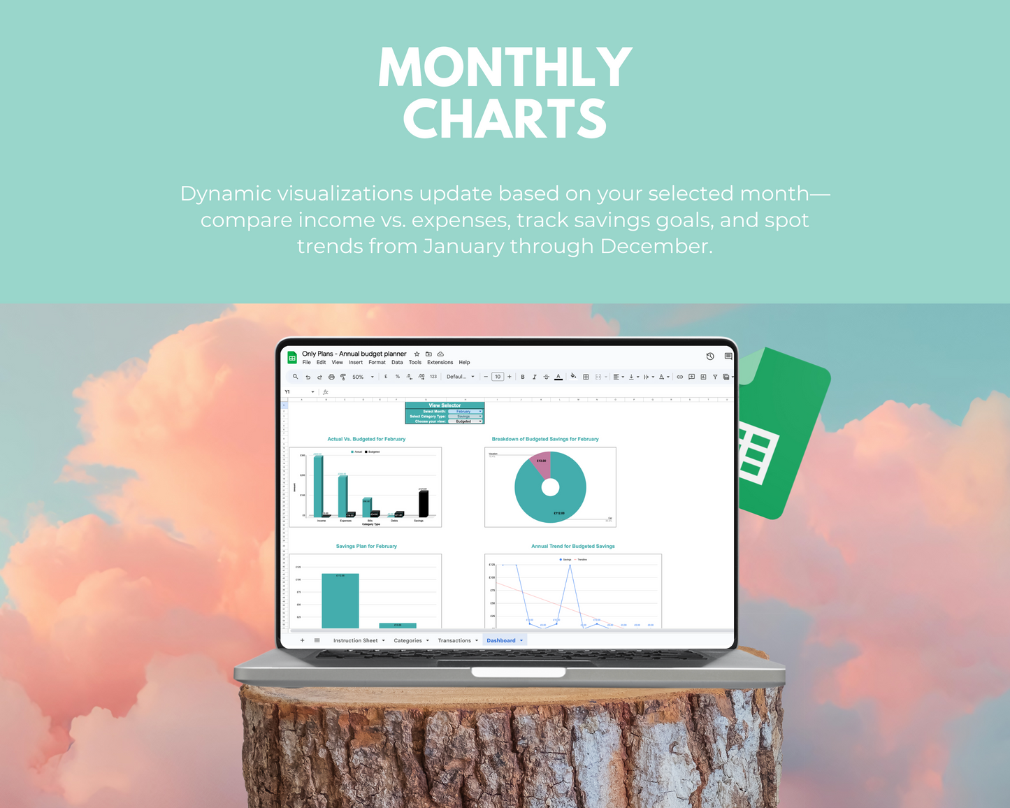 Budget Planner Google Sheets