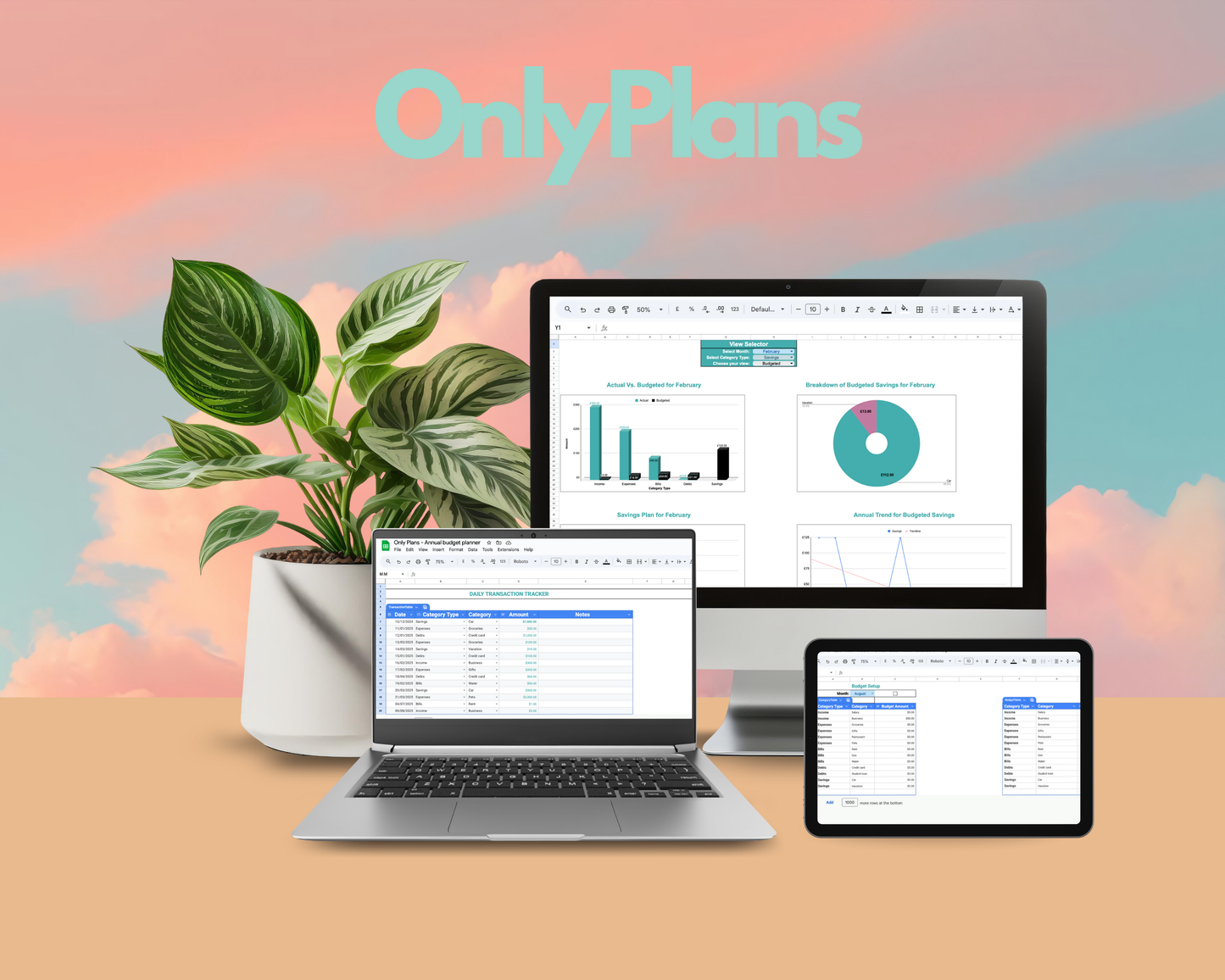 Budget Planner Google Sheets